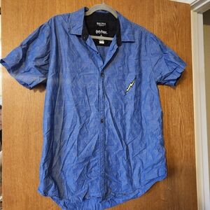 Warner Bros. Blue Harry Potter Men's Casual Shirt